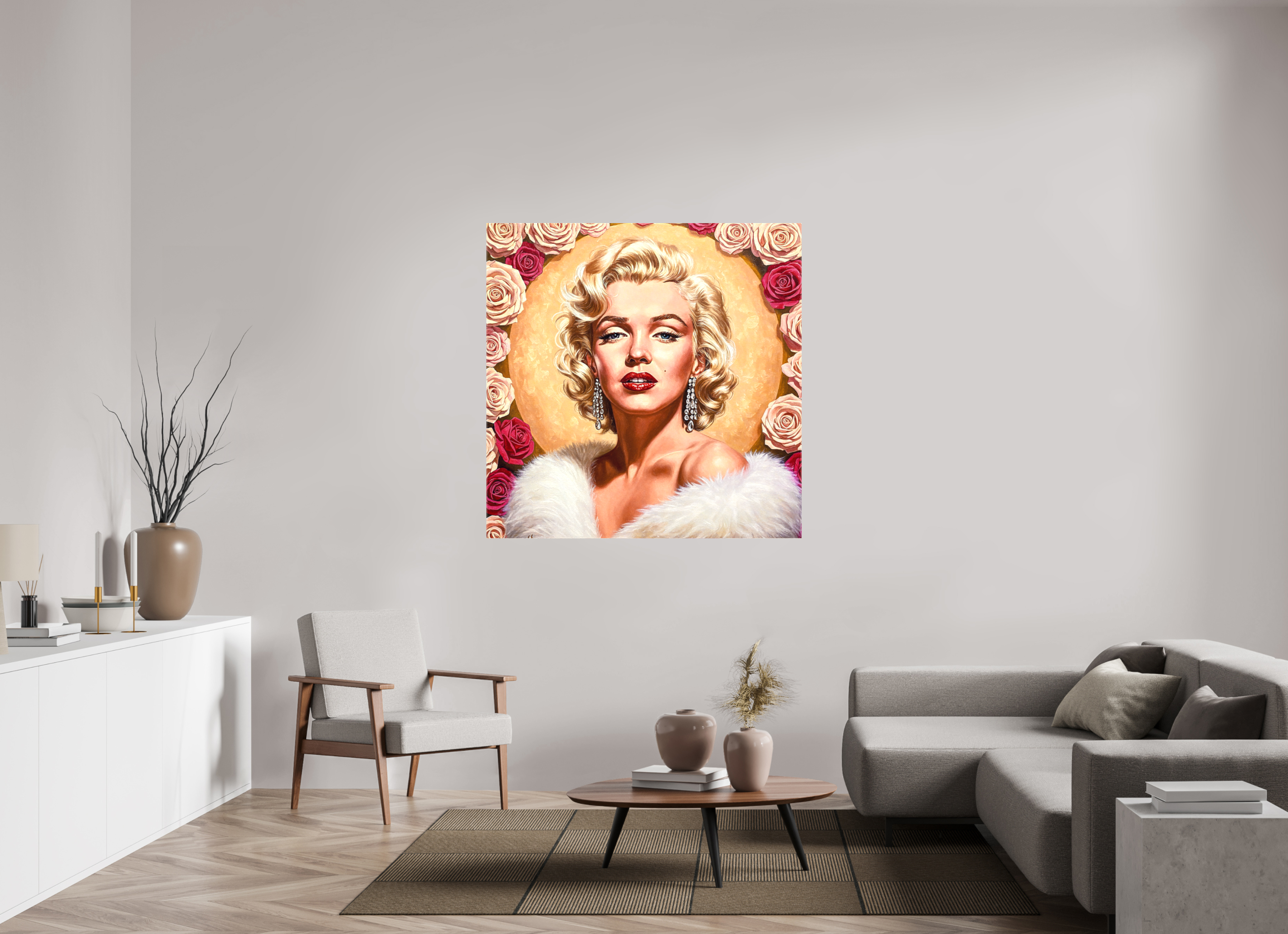 Roses & Radiance: Marilyn Iconic