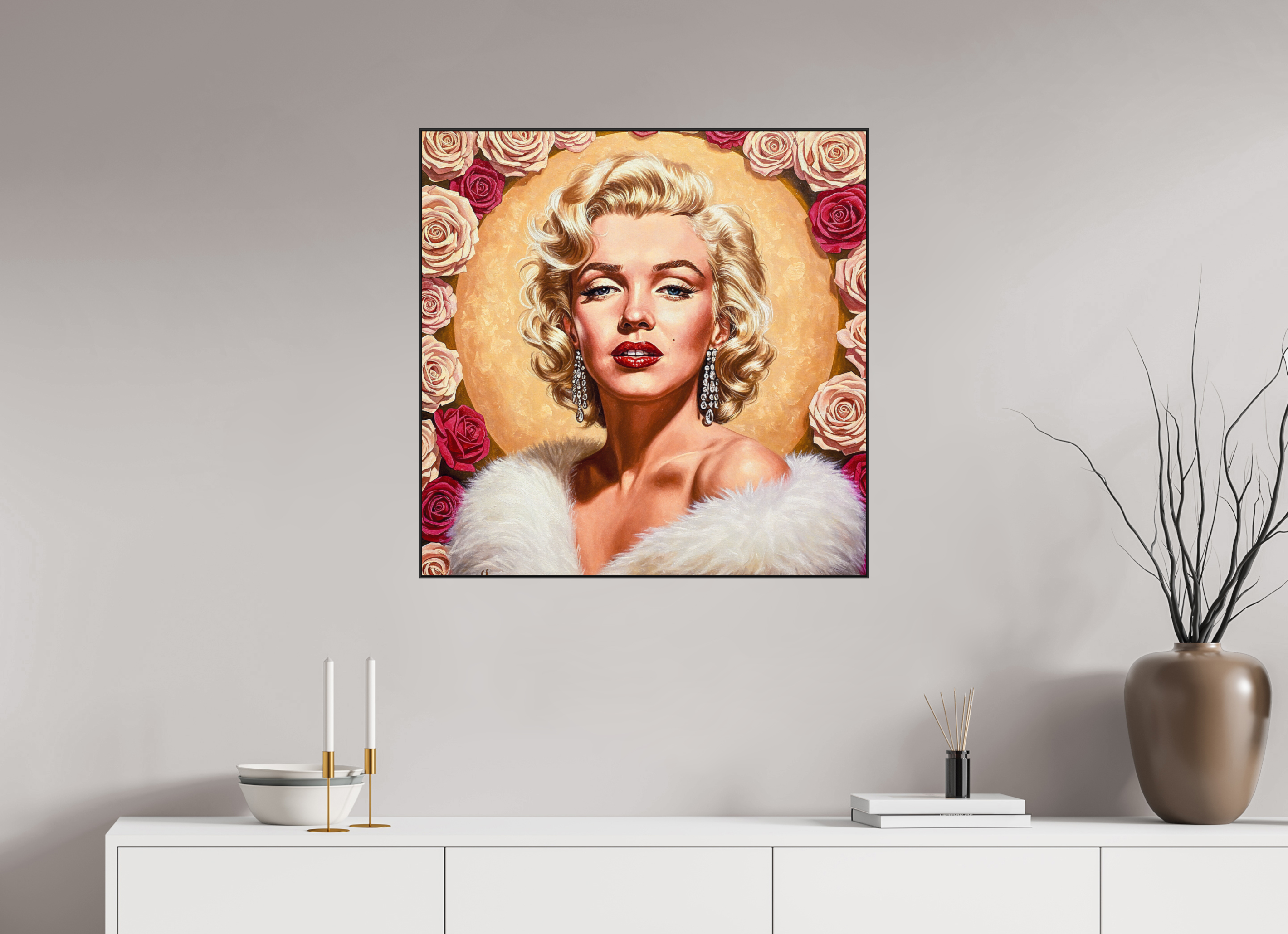 Roses & Radiance: Marilyn Iconic