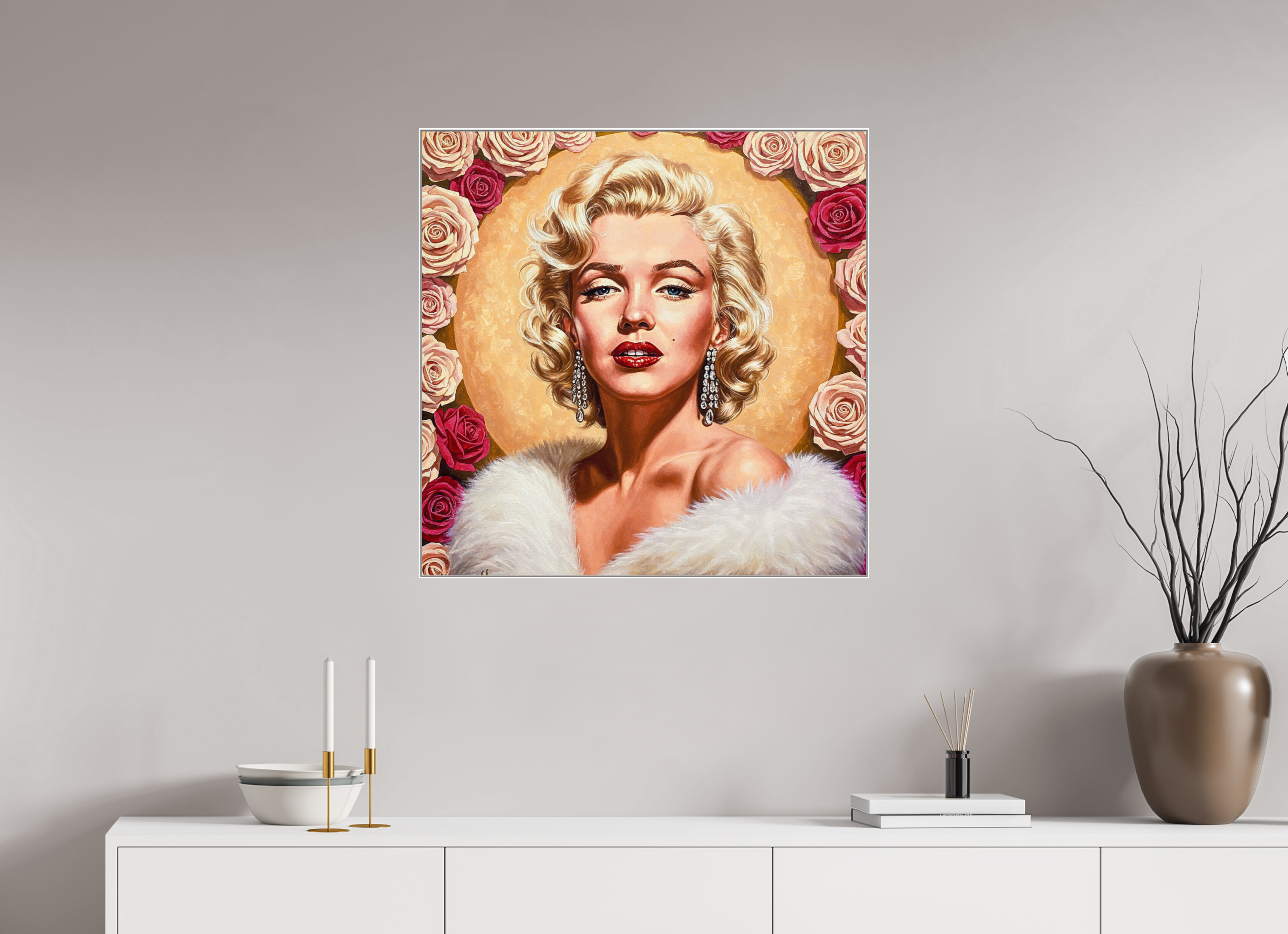 Roses & Radiance: Marilyn Iconic