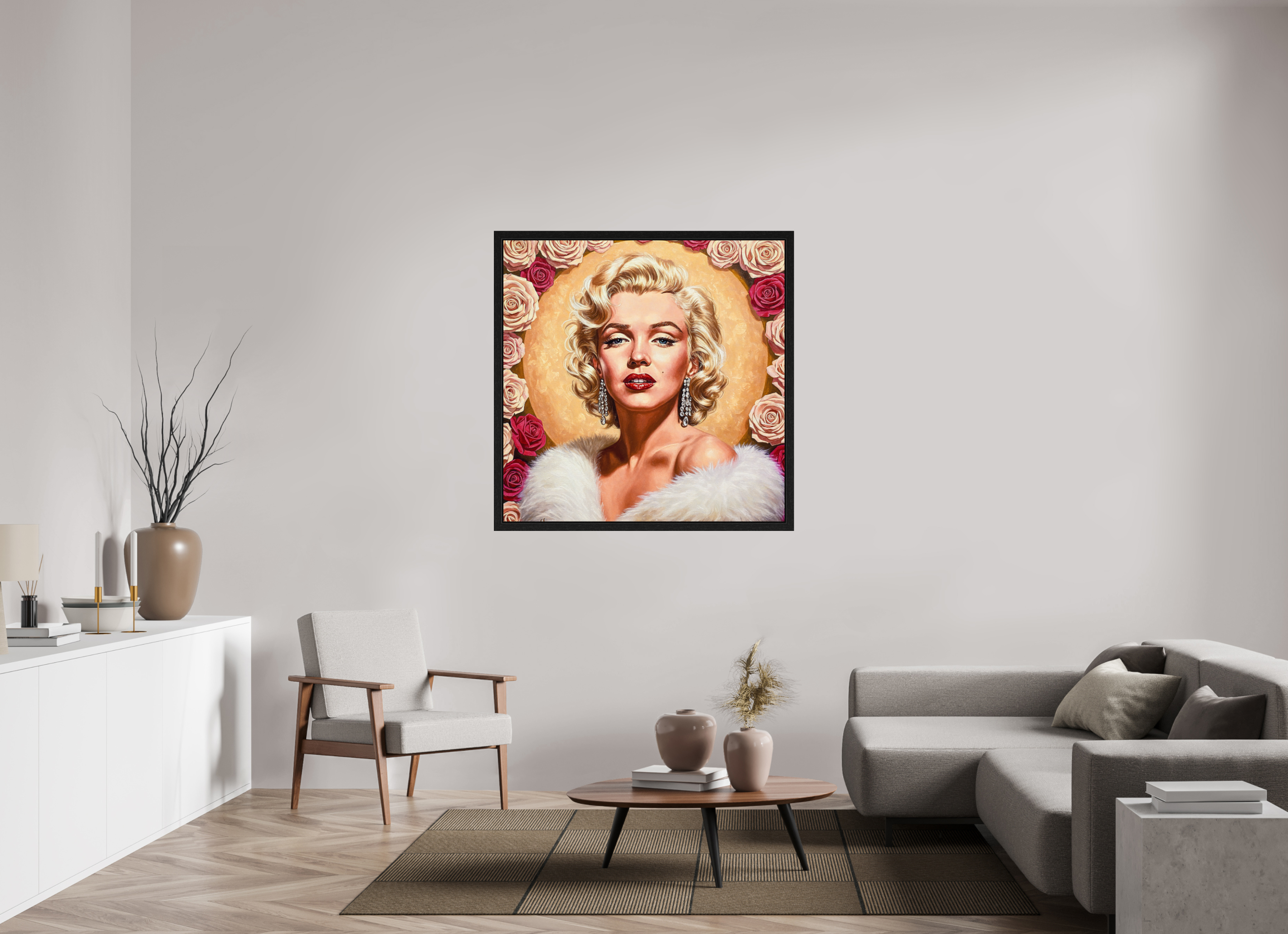 Roses & Radiance: Marilyn Iconic