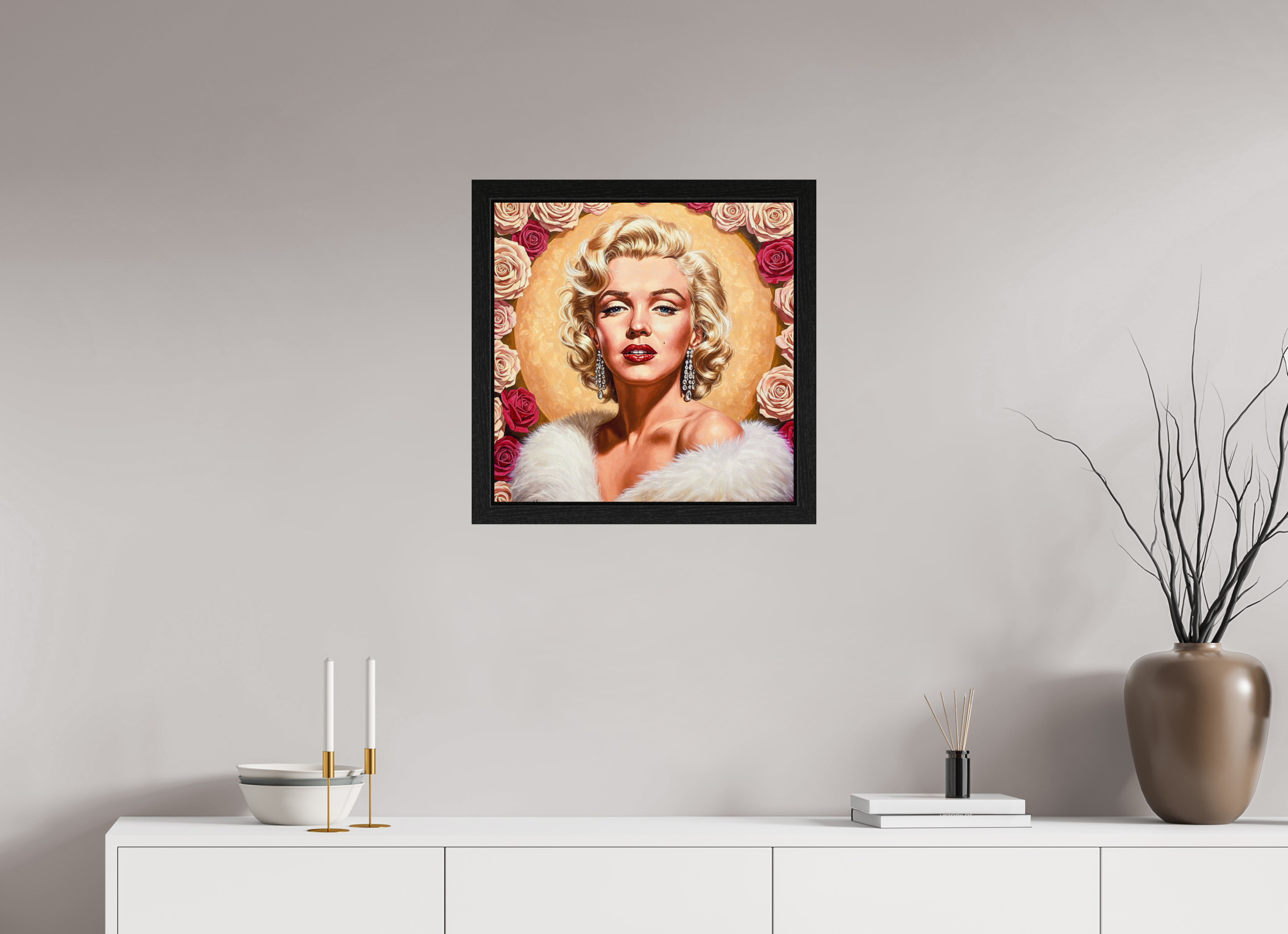 Roses & Radiance: Marilyn Iconic