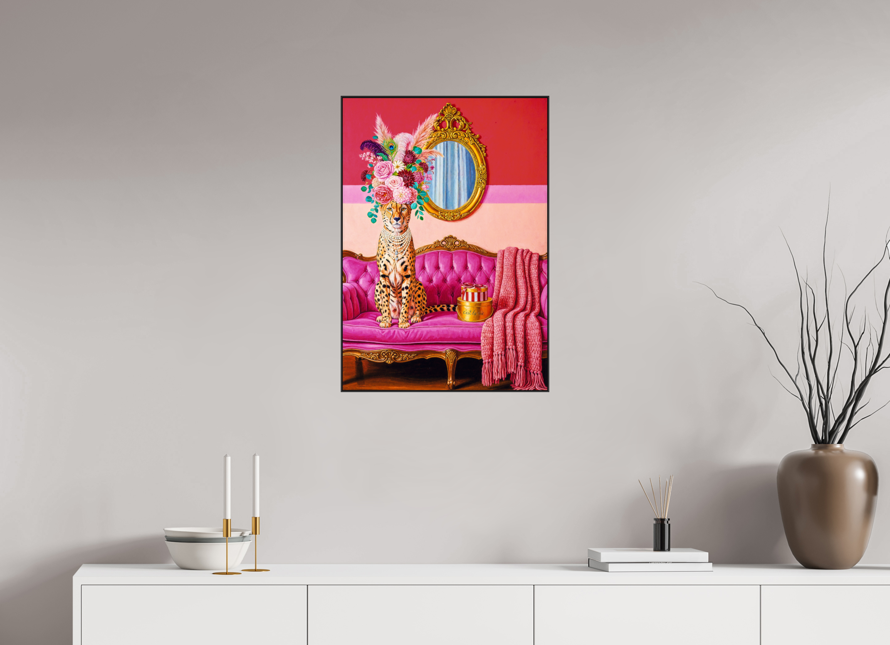 Cheetah Couture, Salon de Fuchsia