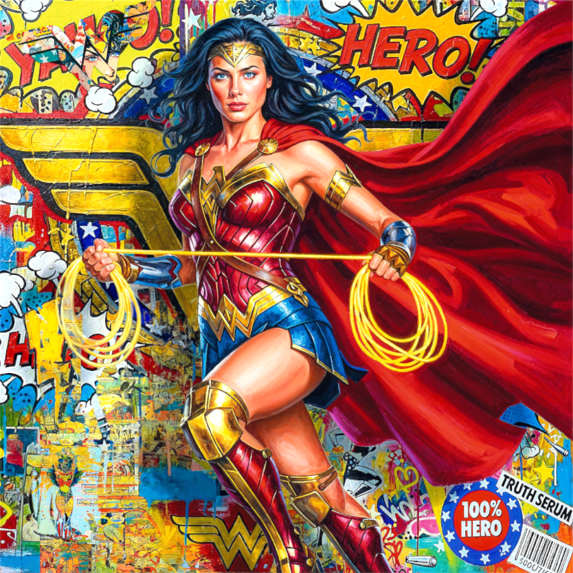 Hyperpop Wonderwoman
