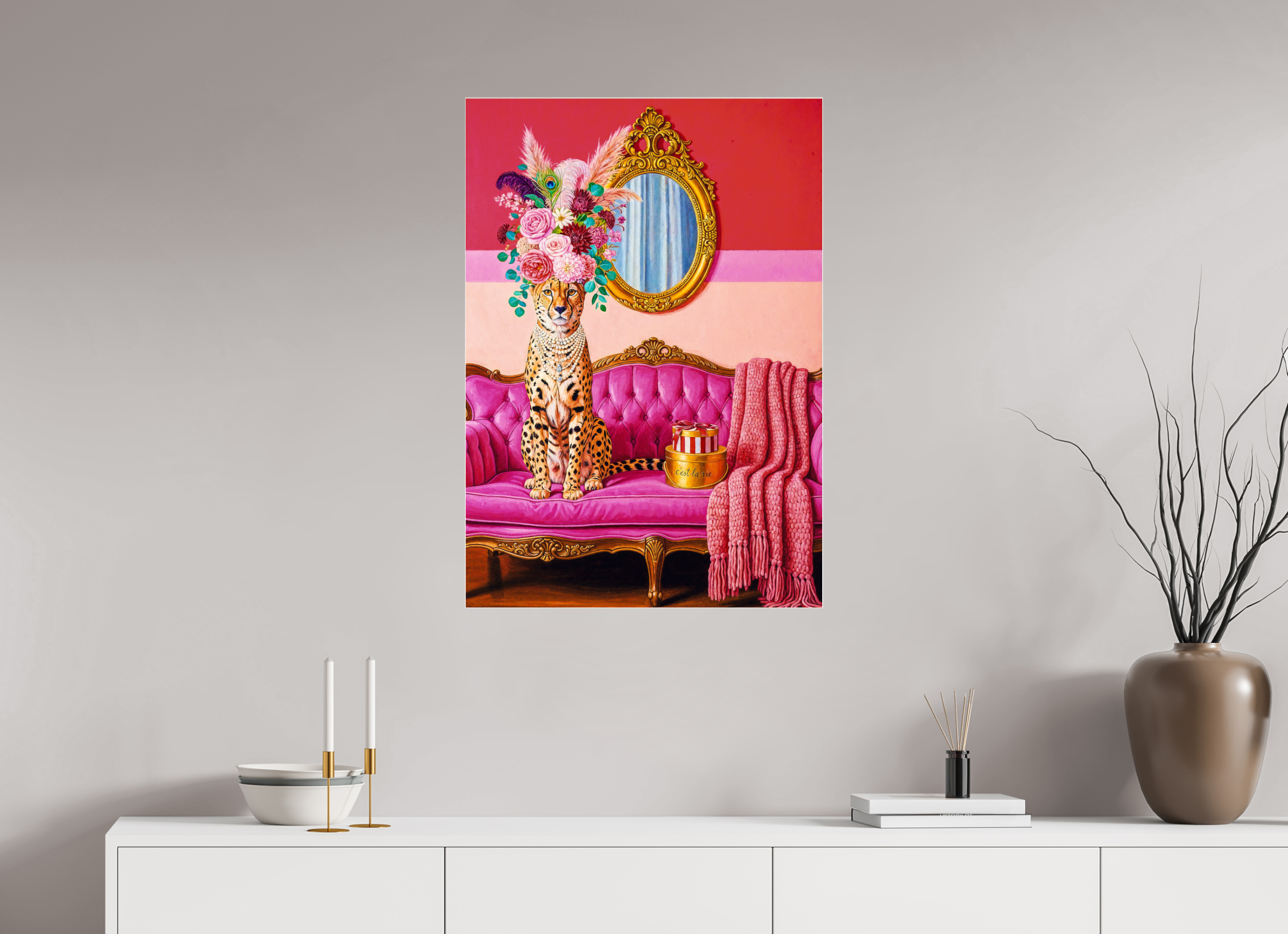 Cheetah Couture, Salon de Fuchsia