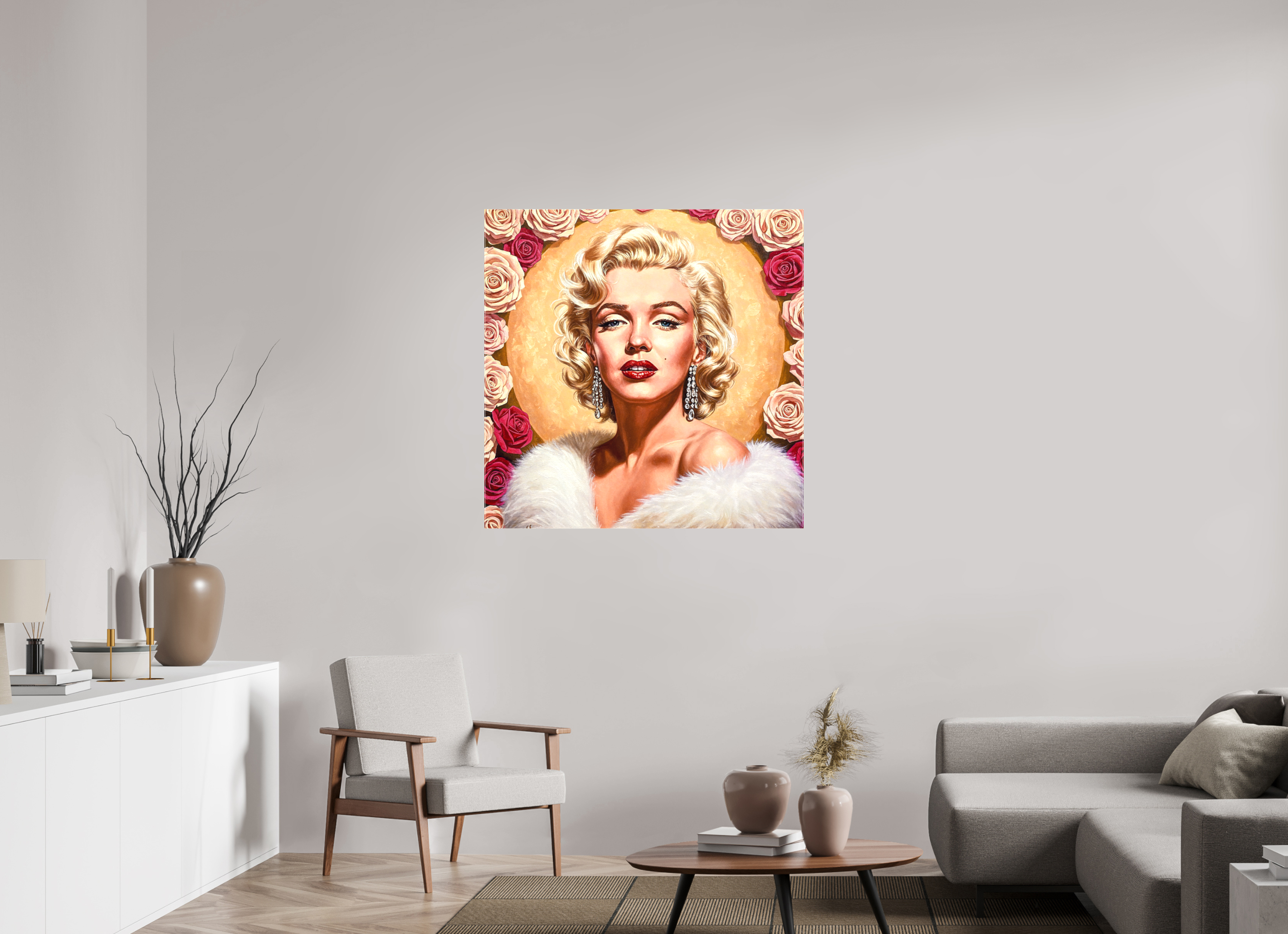 Roses & Radiance: Marilyn Iconic