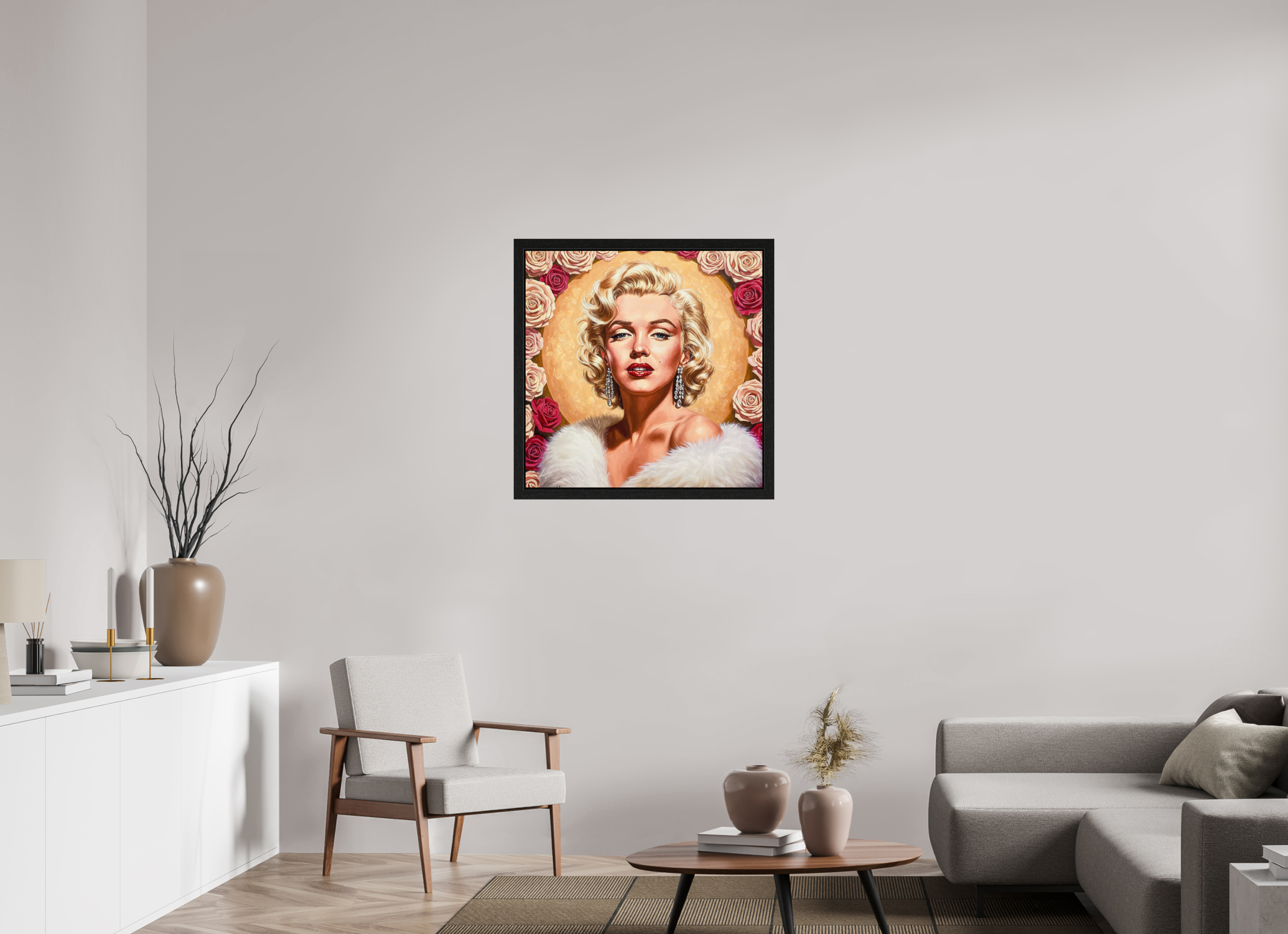Roses & Radiance: Marilyn Iconic