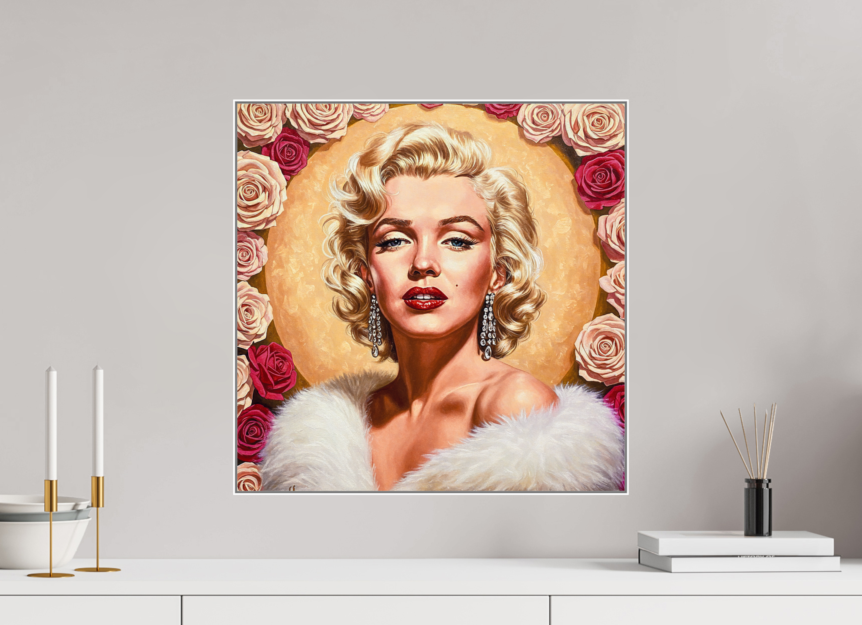 Roses & Radiance: Marilyn Iconic