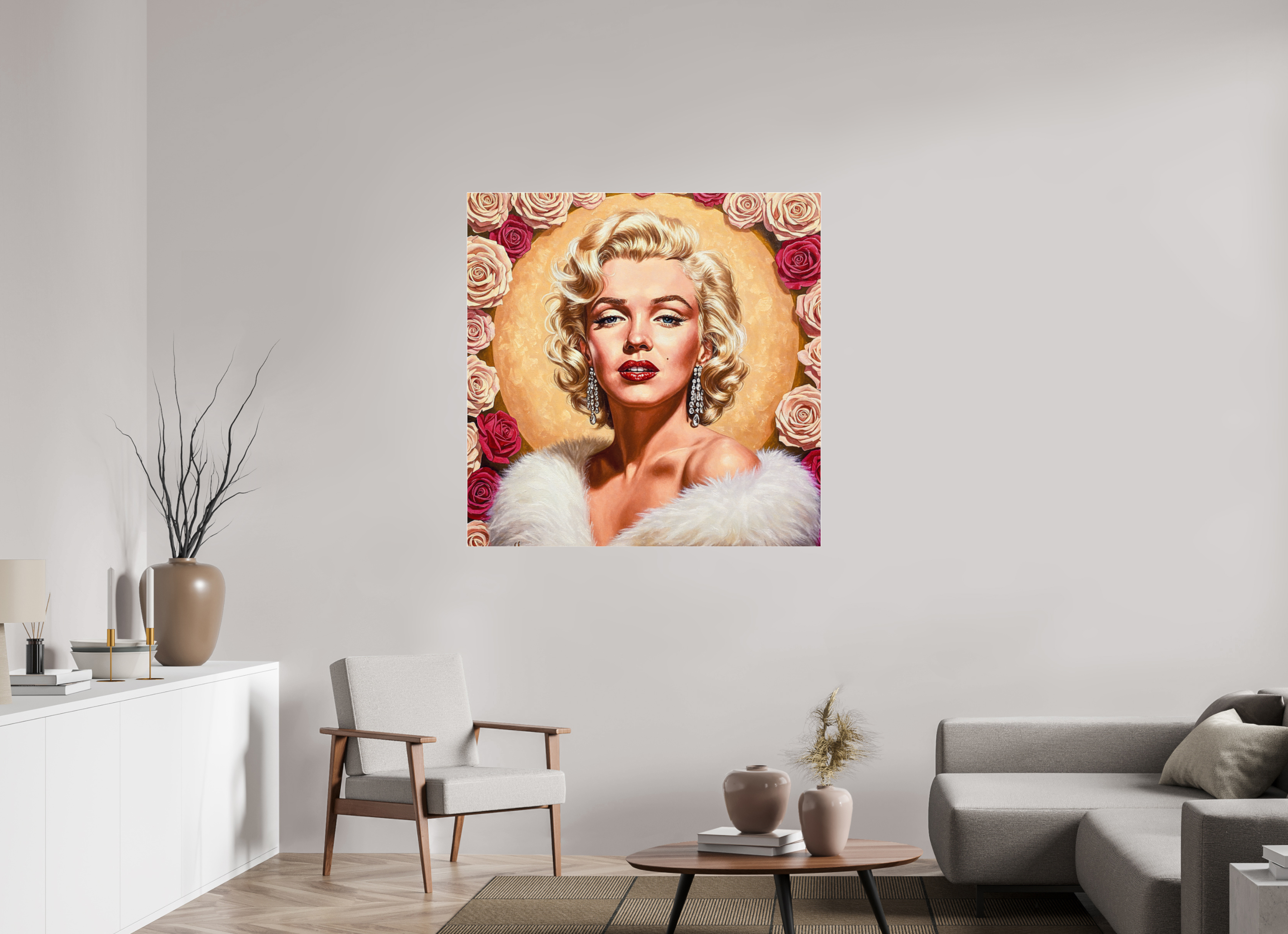 Roses & Radiance: Marilyn Iconic