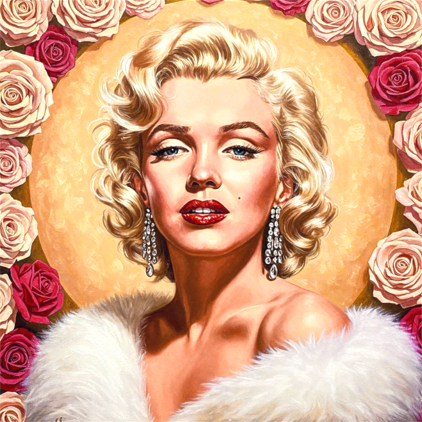 Roses & Radiance: Marilyn Iconic
