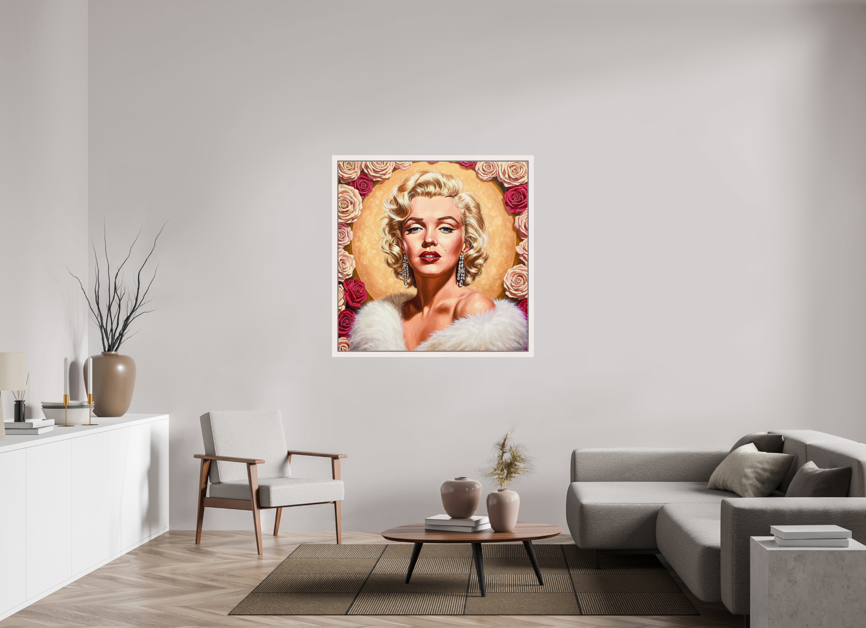Roses & Radiance: Marilyn Iconic