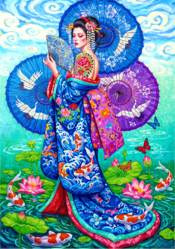 Whispers Beneath the Lotus Moon