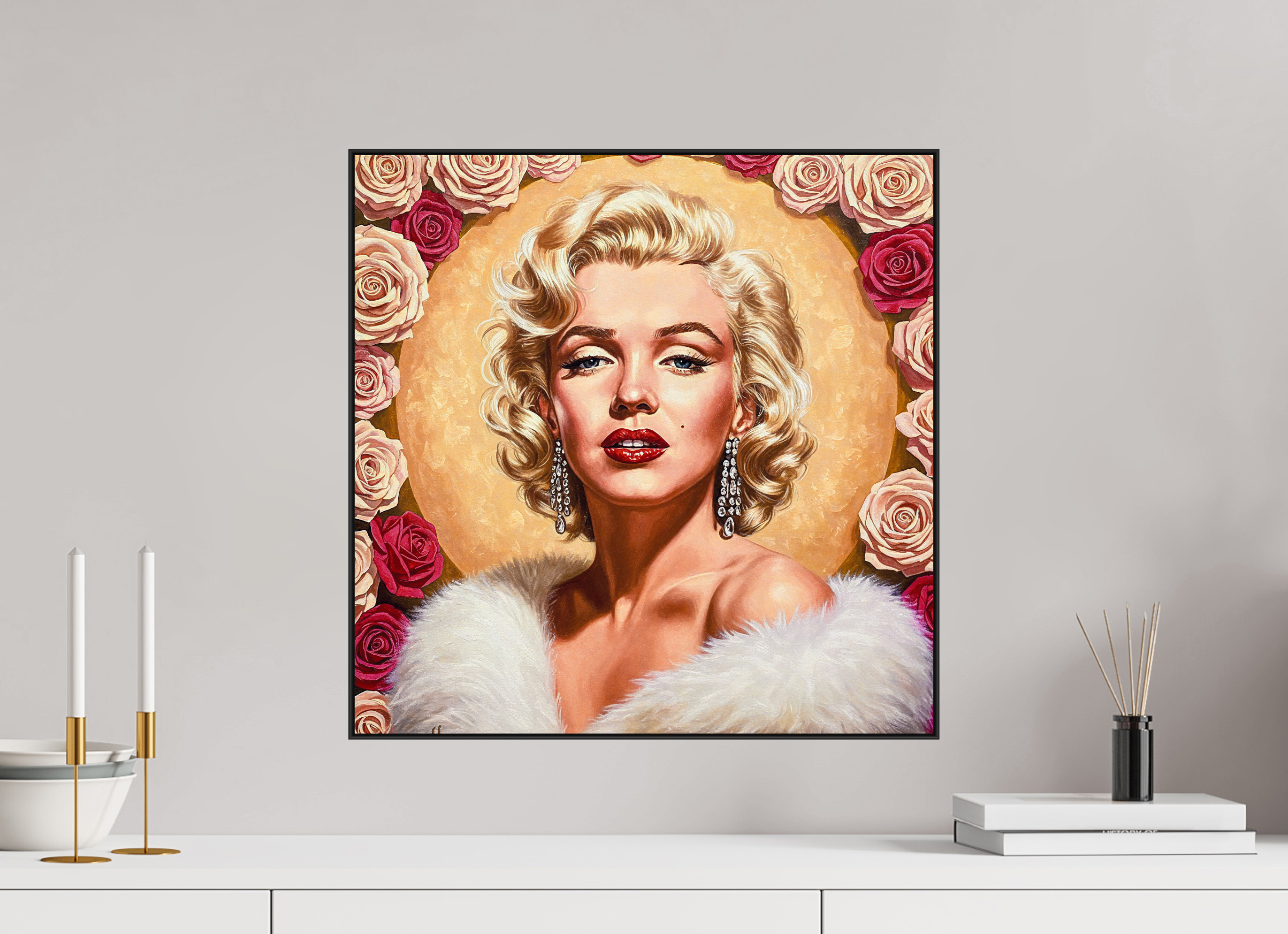 Roses & Radiance: Marilyn Iconic